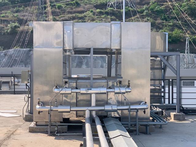 PT. Winner HVAC Services HVAC-R project photograph 004 — marine duct fabrication and installation