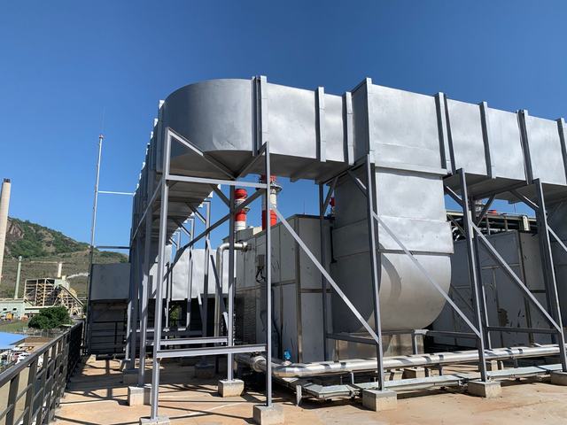 PT. Winner HVAC Services HVAC-R project photograph 018 — marine duct fabrication and installation