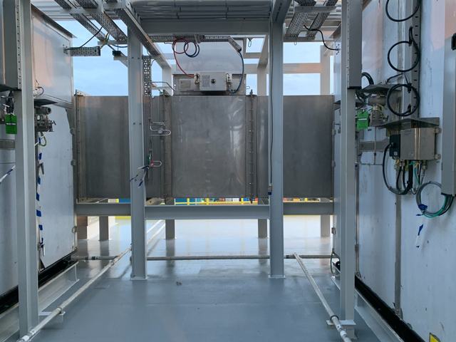 PT. Winner HVAC Services HVAC-R project photograph 036 — marine duct fabrication and installation