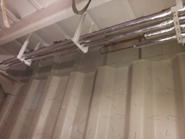 PT. Winner HVAC Services HVAC-R project photograph 097 — marine duct fabrication and installation