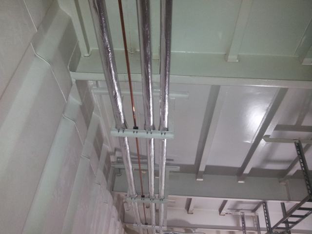 PT. Winner HVAC Services HVAC-R project photograph 100 — marine duct fabrication and installation